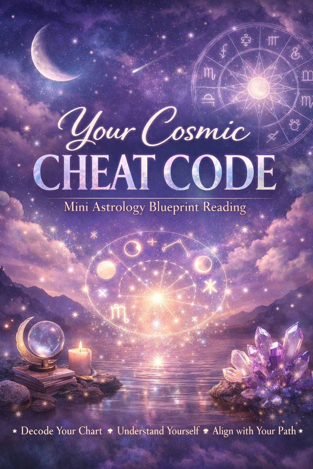 Your Cosmic Cheat Code: Mini Astrology Blueprint Reading