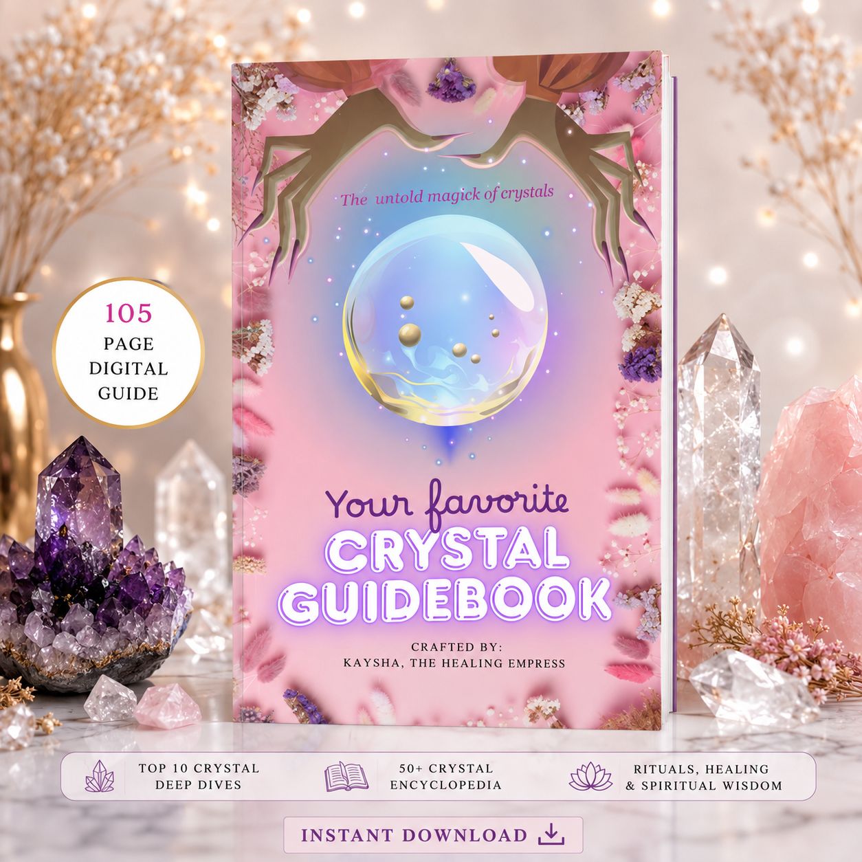 Your Favorite Crystal Guidebook : The Untold Magick of Crystals