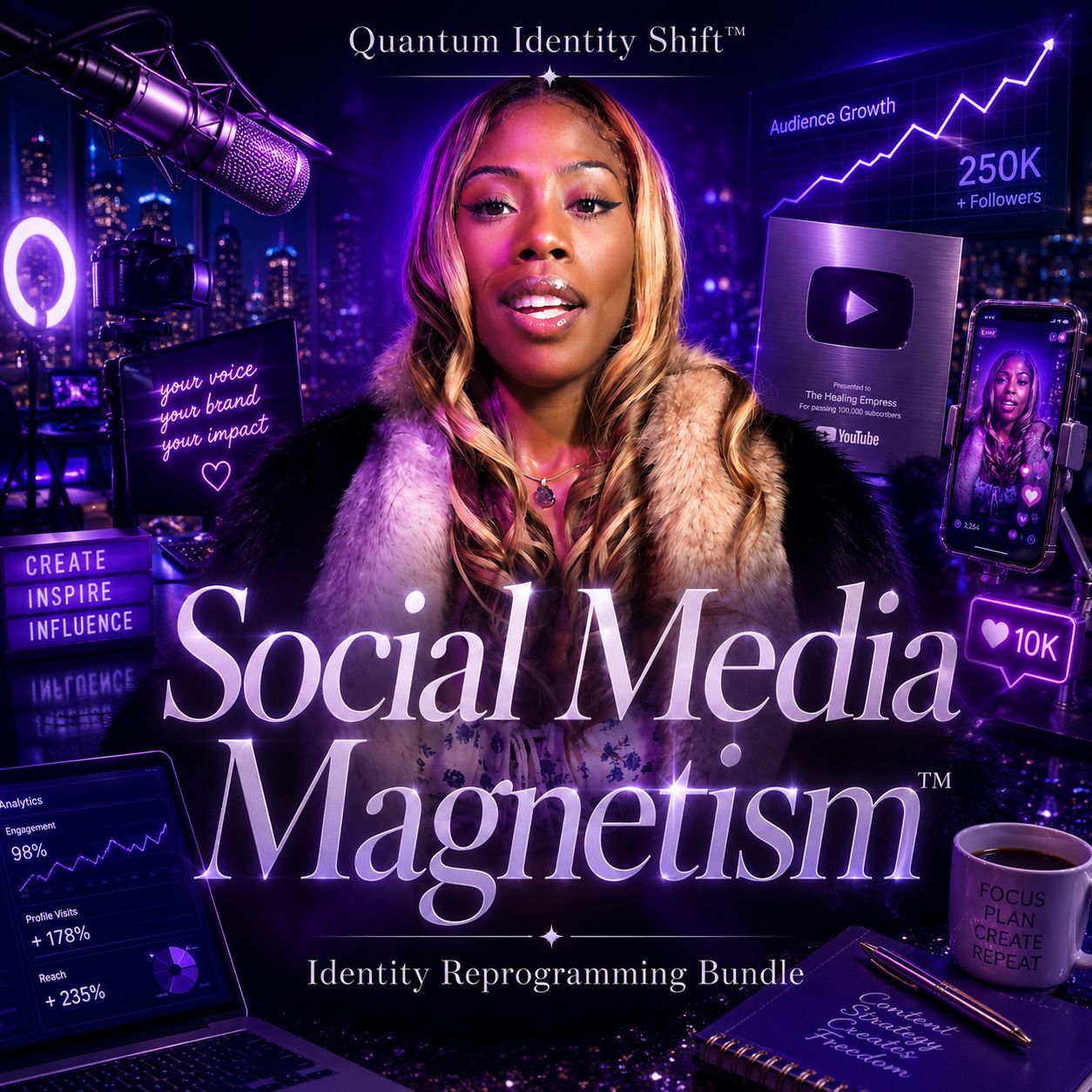 Social Media Magnetism™ | Quantum Identity Shift™ Reprogramming Bundle