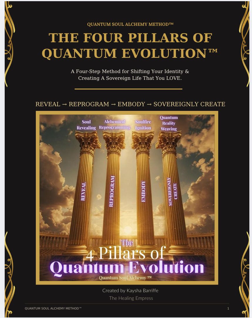 The Four Pillars of Quantum Evolution™ 4-Step Method PDF