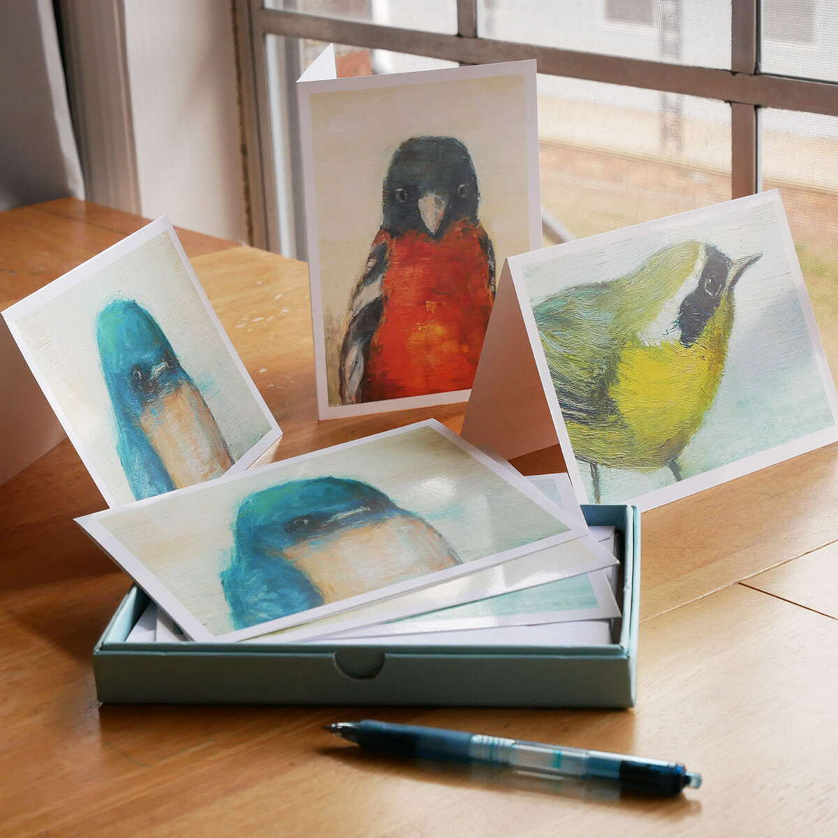 Notecard Set: Songbird Collection - 9 cards &amp; envelopes