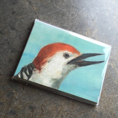 Bird Portraits Postcard Print Set (12) 5x7 prints with envelopes