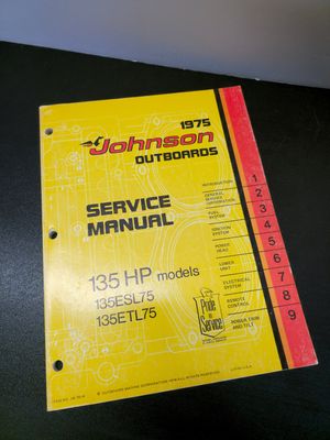 1975 Johnson 135HP Service Manual