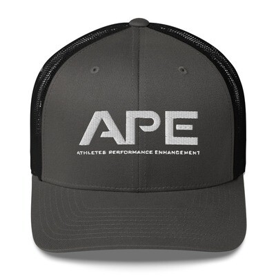 APE Trucker Cap - White Logo (Multiple Color Options)