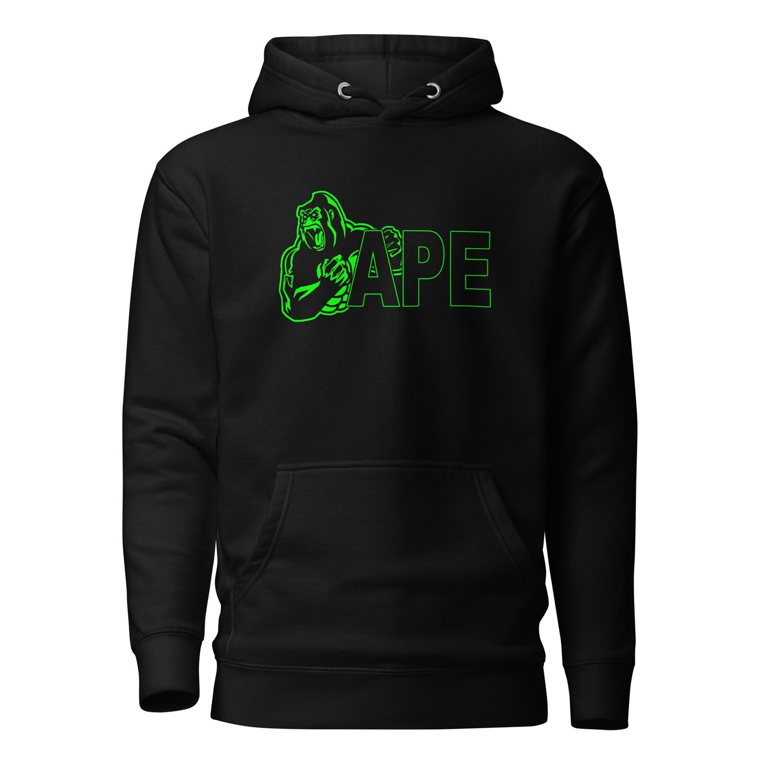 APE Hoodie Green Logo