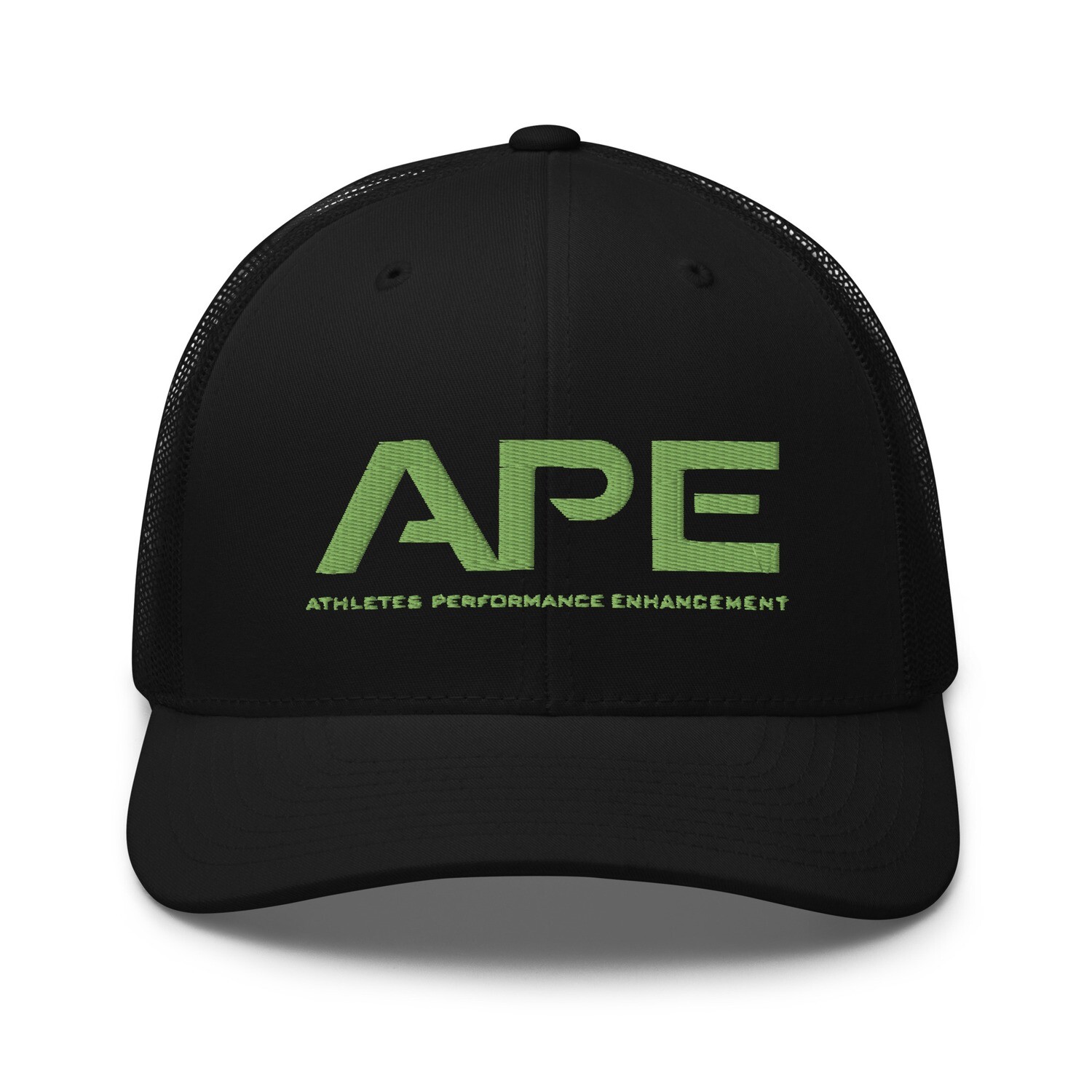 APE Trucker Cap - Green Logo (Multiple Color Options)