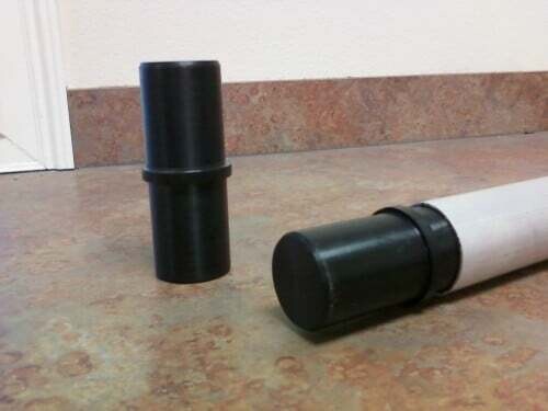 Curtain Aluminum Pipe Starter Plug