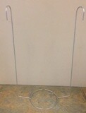 Double Hook Ring Hanger For 6" Pot