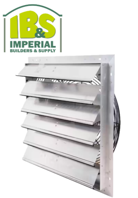 24" Shutter Exhaust Fan
