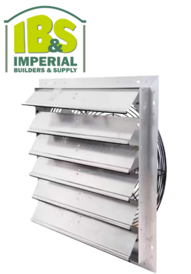 24" Shutter Exhaust Fan