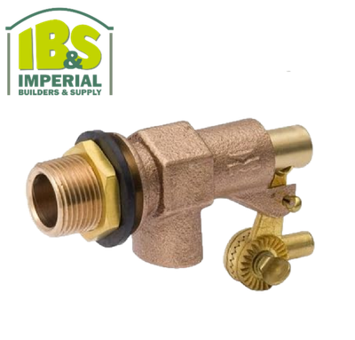 3/4" Bronze Float Valve (rod and float not included)