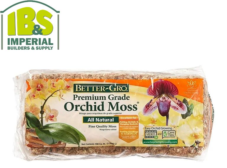 Better-Gro Sphagnum Orchid Moss - 190 cu.in.