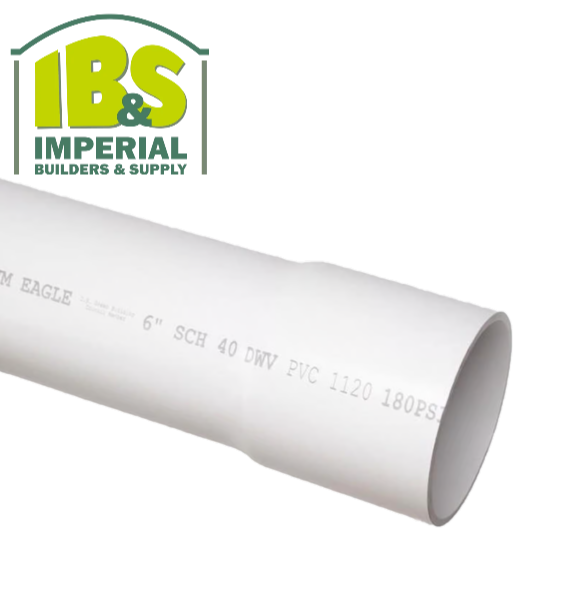 6" Sewer & Drain Pipe