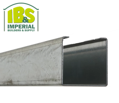 Galvanized C-Post - 12' x 12ga.