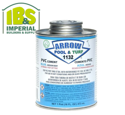 ARROW PVC Rain-R-Shine® Blue Cement