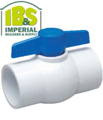 PVC Schedule 80 Ball Valve.