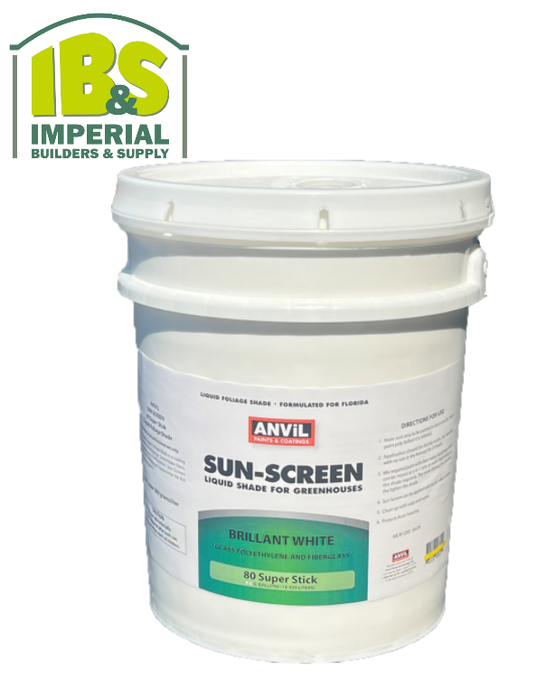 Greenhouse Poly Roof Shade Paint