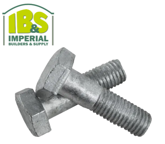 5/8" & 3/4" Hot Dipped Galvanized Flange Bolts