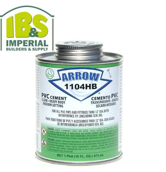 ARROW PVC Heavy Duty Gray Cement