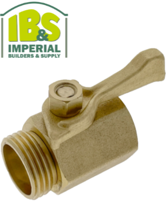 HGB 075 Specialty Brass Hose Ball Valve