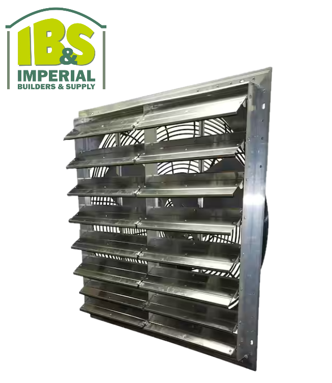 Hessaire 36" Shutter Mount Exhaust Fan
