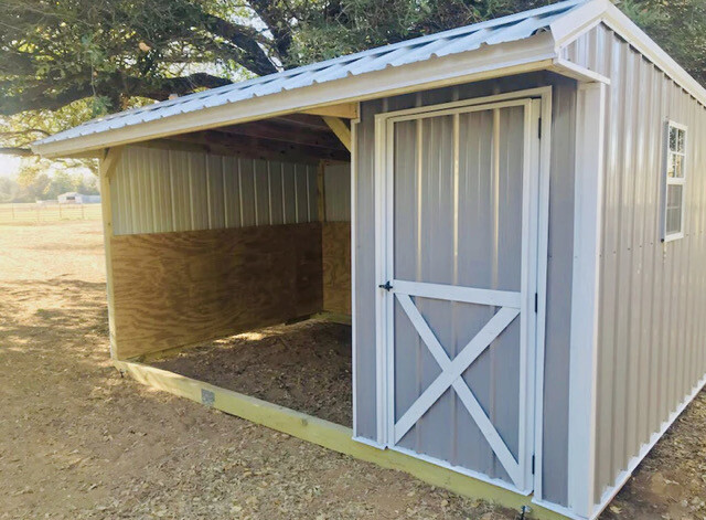 10x15 LOAFING SHED