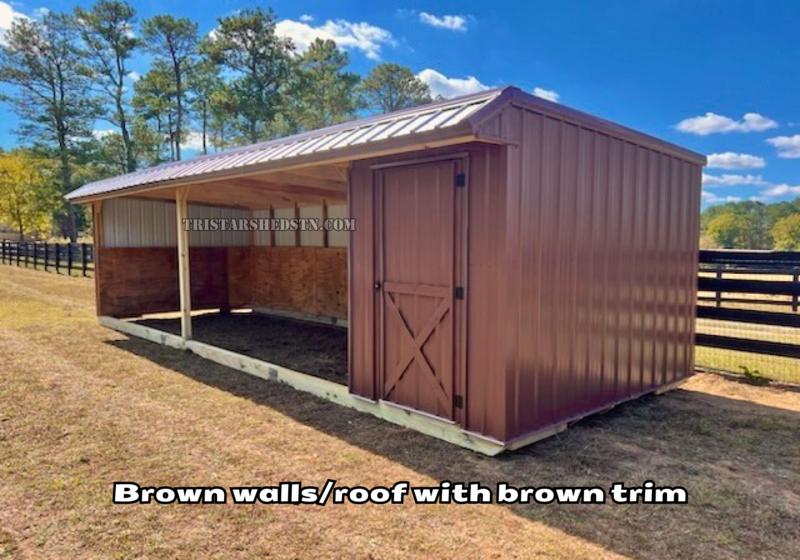 10x30 LOAFING SHED