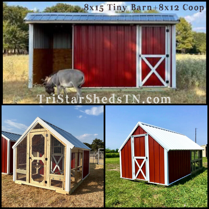 DUO DEAL TINY BARN &amp; COOP