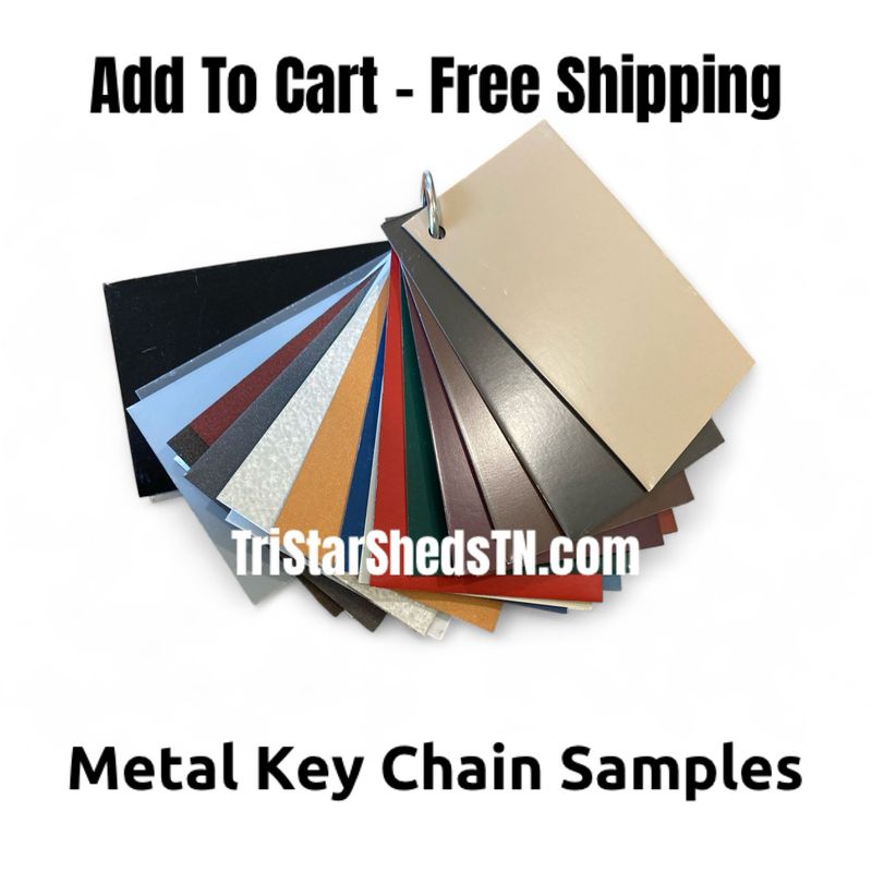 Metal Sample Key Chain