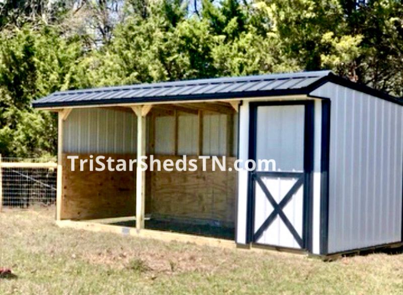 8x18 LOAFING SHED