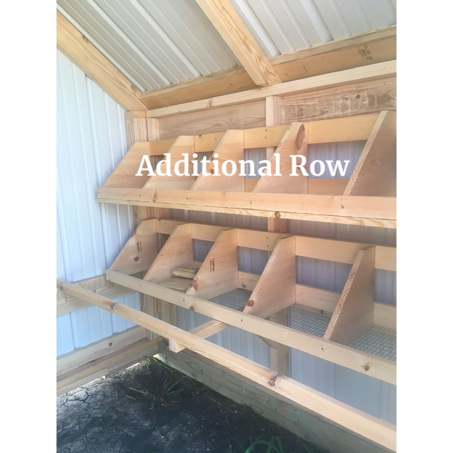 Additional Nesting Box Row