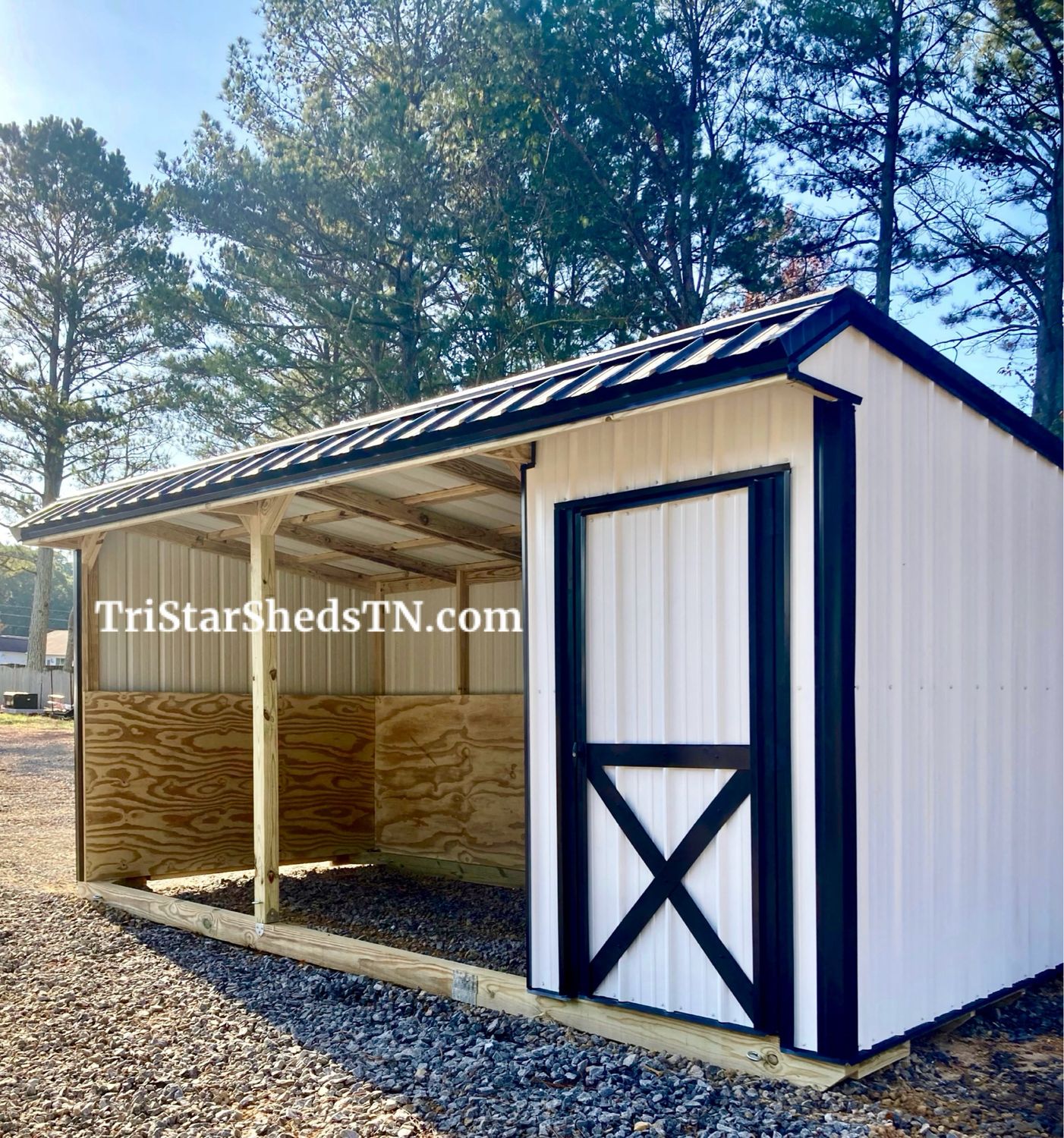8x18 LOAFING SHED
