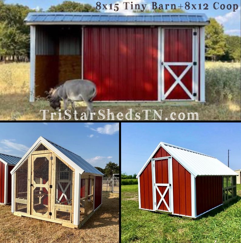 DUO Tiny Barn &amp; Day Ranger Coop
