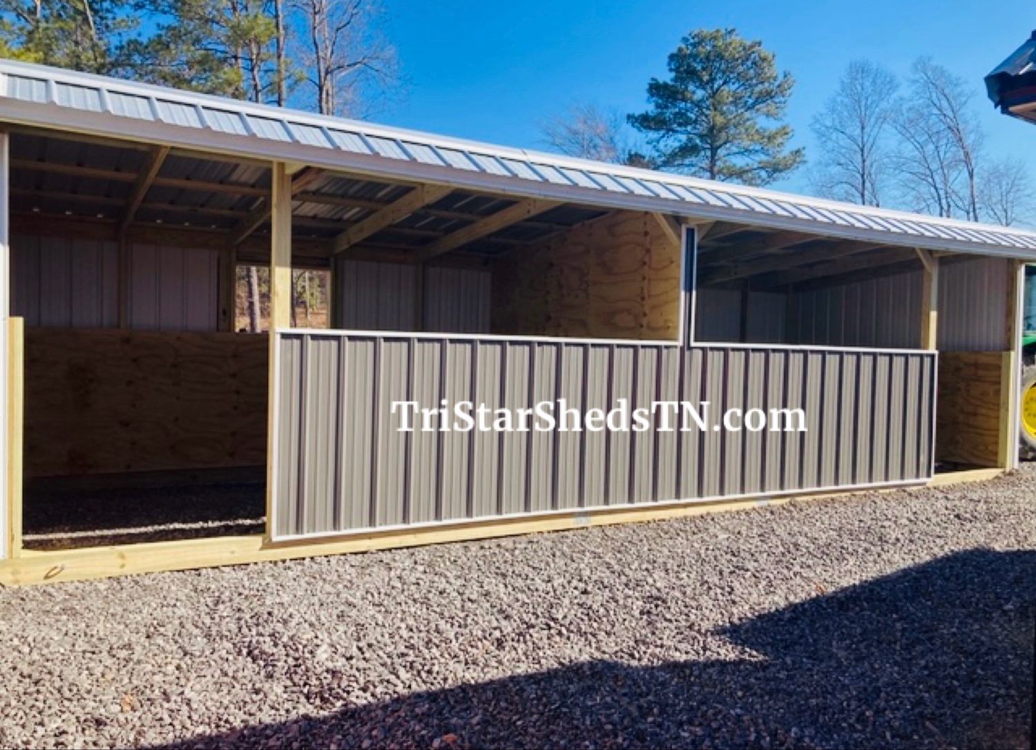10x30 TWO STALL BARN