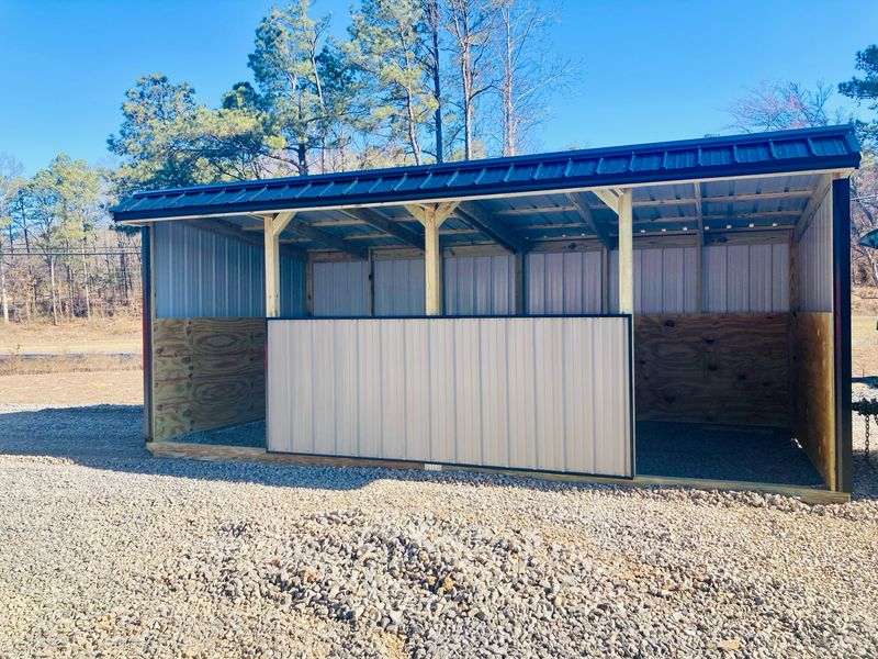 8x24 SPLIT ENTRY SHED