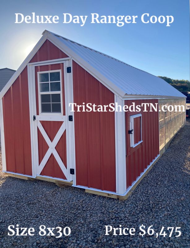 8x30 Deluxe Day Ranger Coop