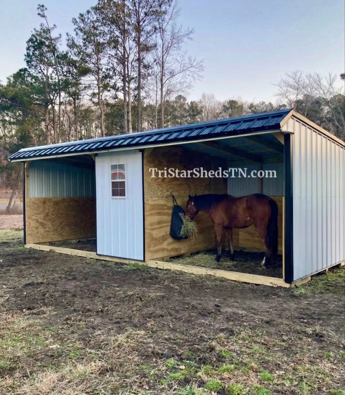 10x24 DOUBLE RUN IN. Center Feed Room Rear Entry