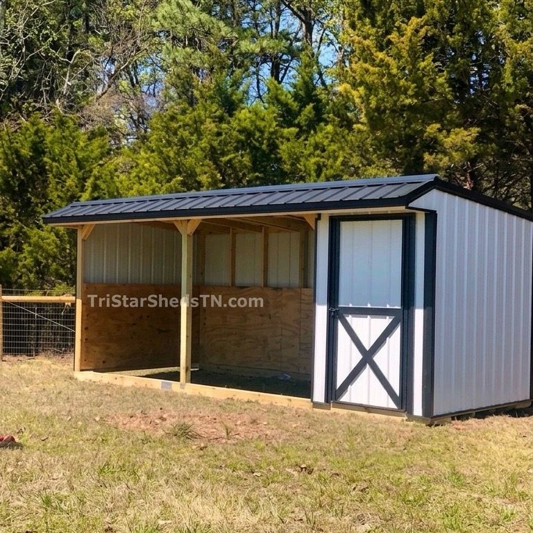 8x18 LOAFING SHED