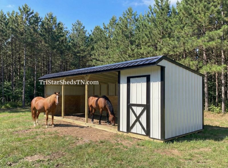 10x30 LOAFING SHED