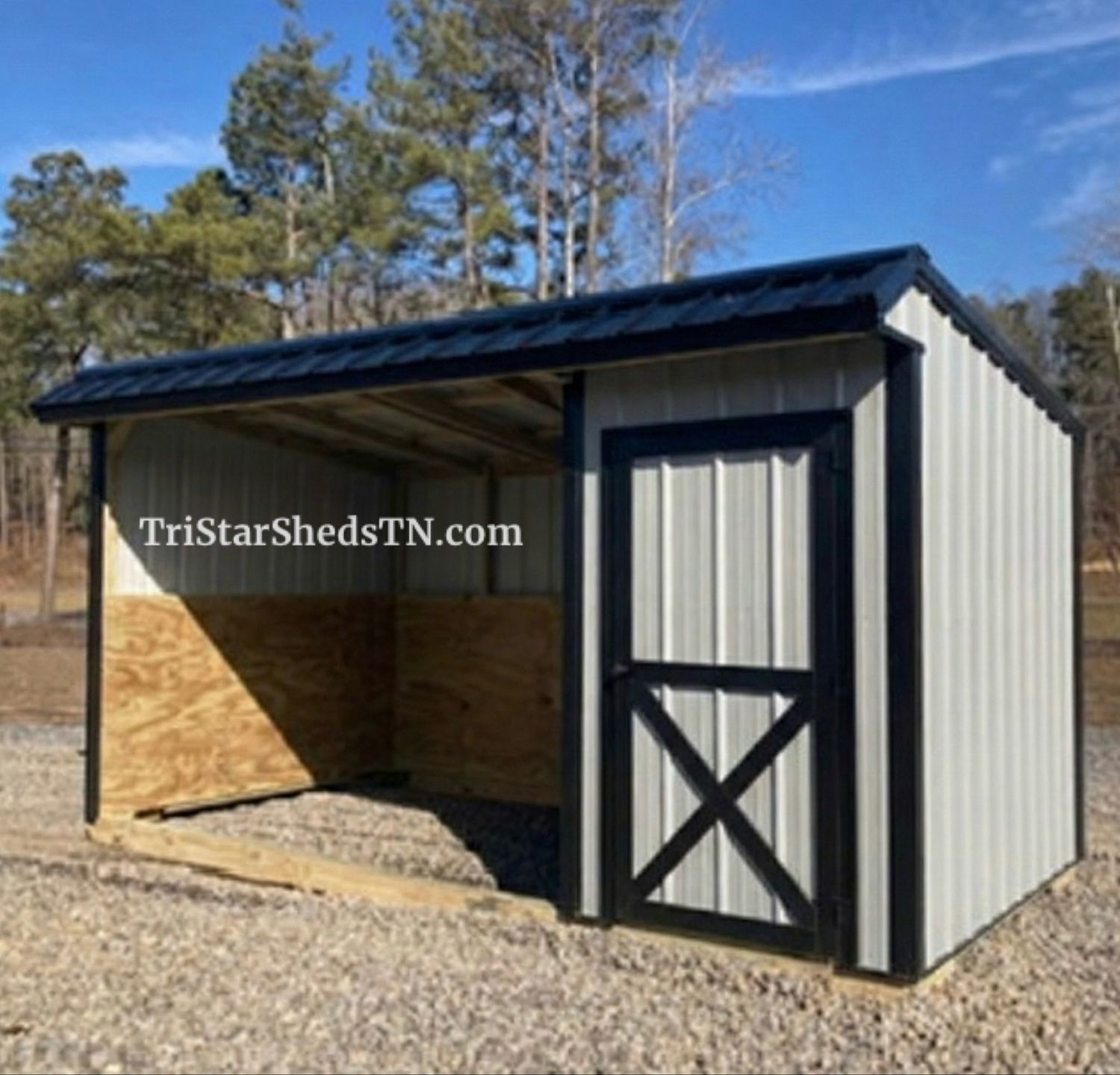 8x15 LOAFING SHED