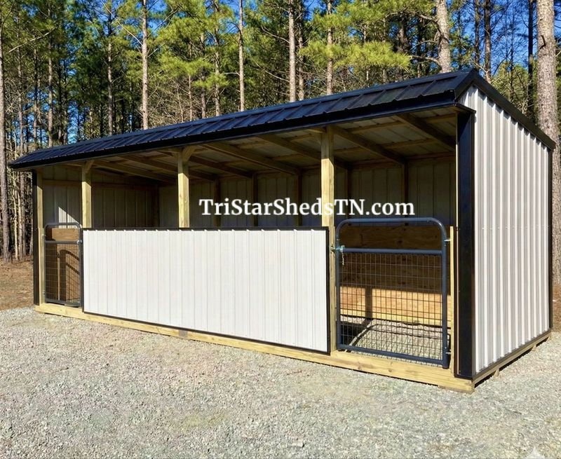 8x24 SPLIT ENTRY SHED