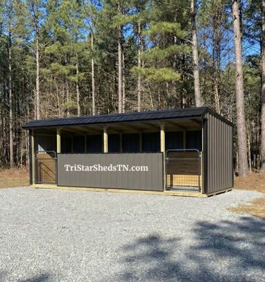 8x24 SPLIT ENTRY SHED