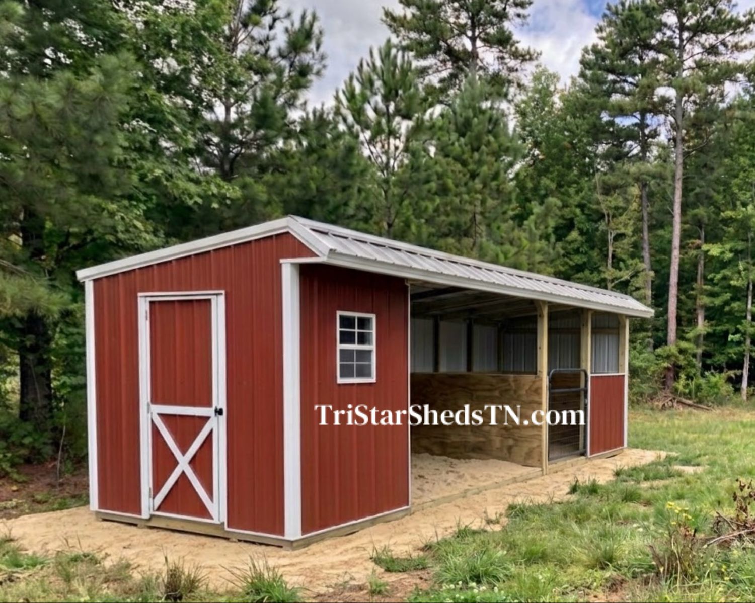 8x27 MULTI USE BARN. With Side Door Entry