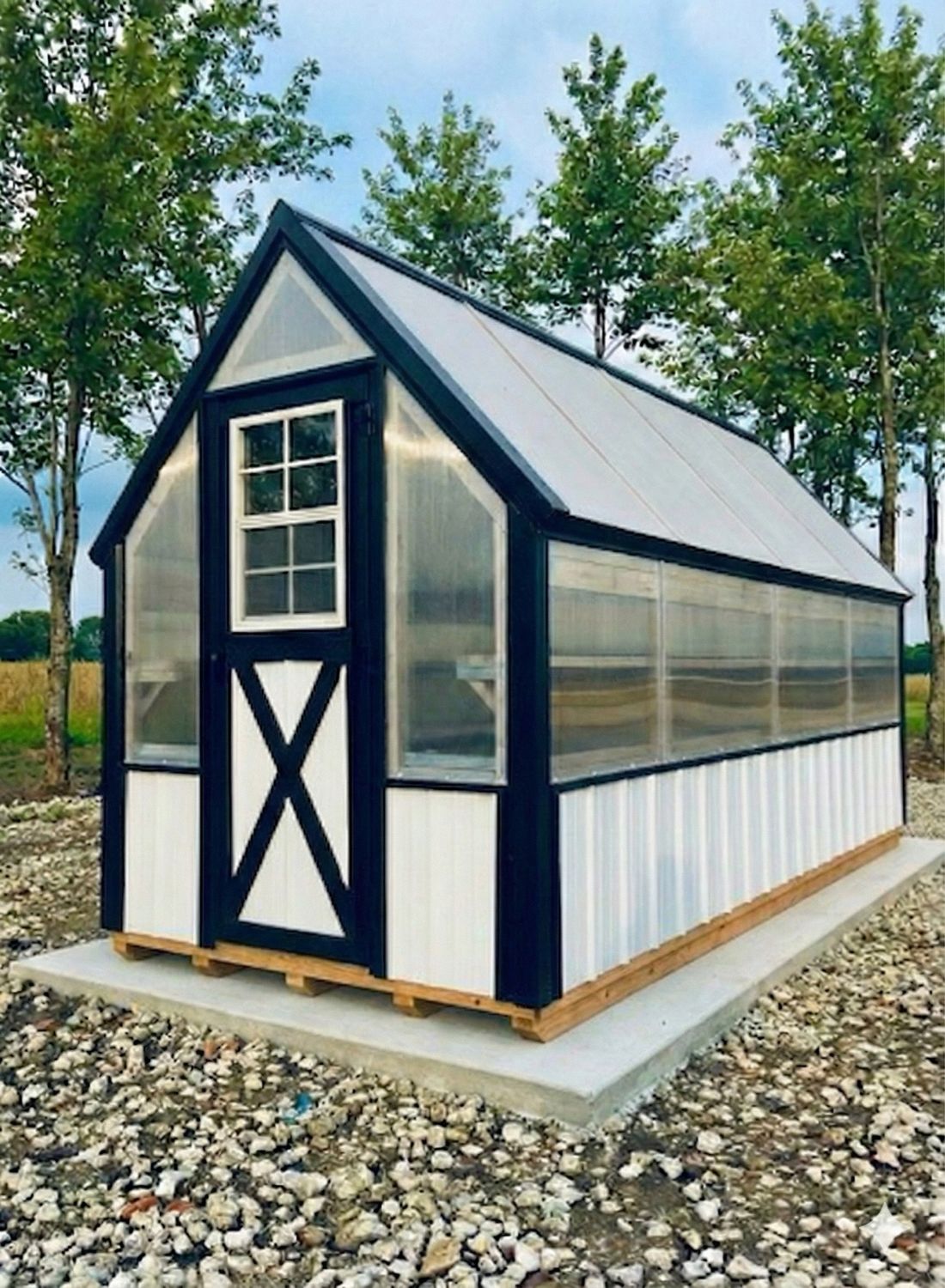 6x18 Deluxe Greenhouse. Deck Flooring