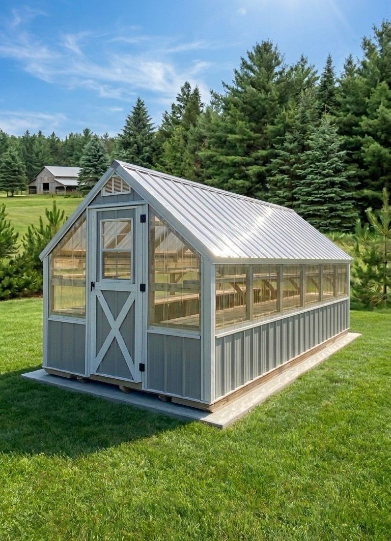 8x18 Deluxe Greenhouse. Deck Flooring