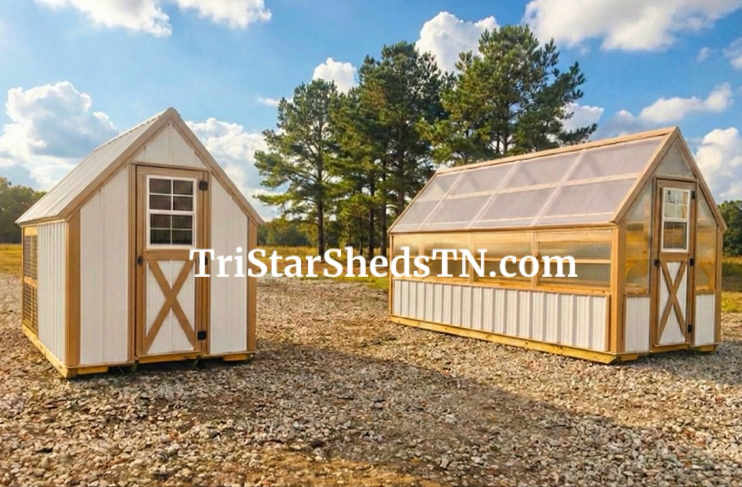 DELUXE DUO 6x18 Greenhouse &amp; 6x12 Day Ranger Coop