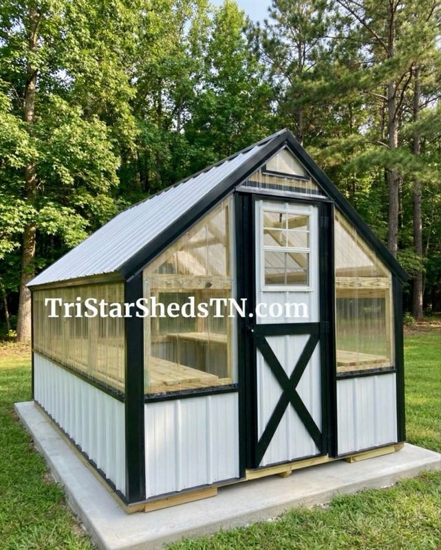 8x12 Deluxe Greenhouse. Deck Flooring