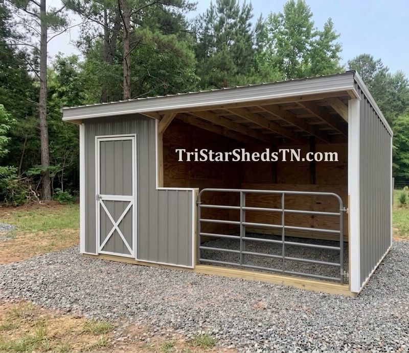 10x16 SINGLE STALL 