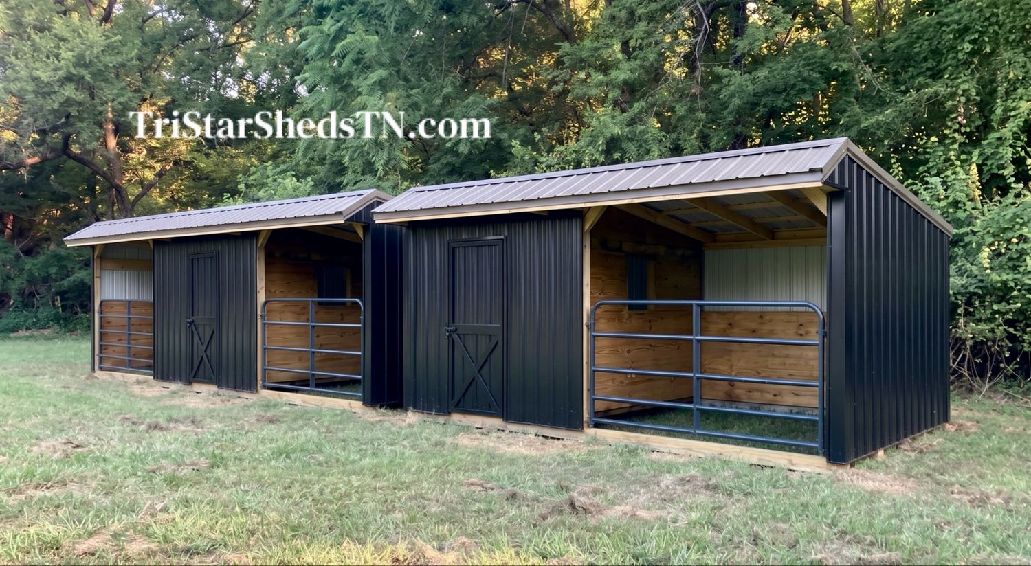 THE THREE STALL DUO BARNS