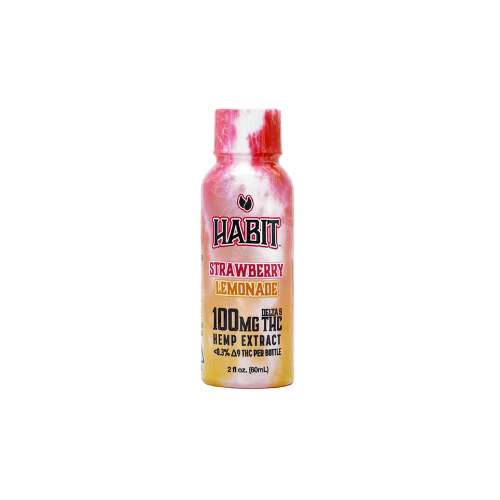 Habit D9 Shots, Type: Strawberry Lemonade